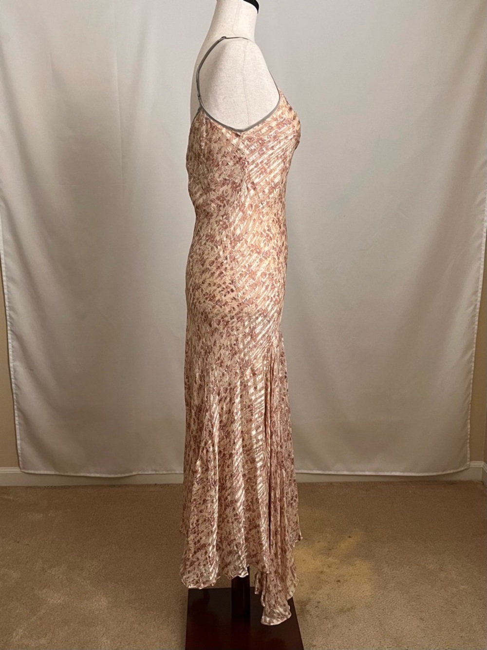 Y2K Vintage! Rebecca Taylor - Silk Bias Cut Dress - 8 - Picture 3 of 13